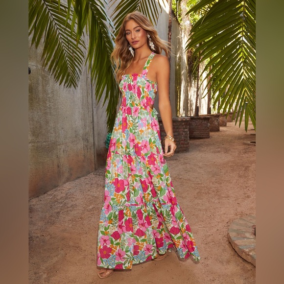 Vici Dresses & Skirts - Emelia Floral Print Maxi Dress